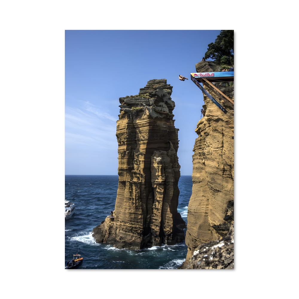 Poster Cliff diving juste